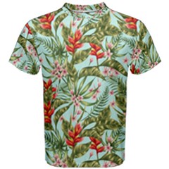 Spring Flora Men s Cotton Tee by goljakoff