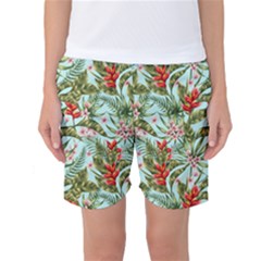 Spring Flora Women s Basketball Shorts by goljakoff