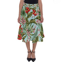 Spring Flora Perfect Length Midi Skirt by goljakoff