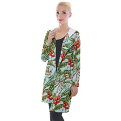 Spring Flora Hooded Pocket Cardigan by goljakoff