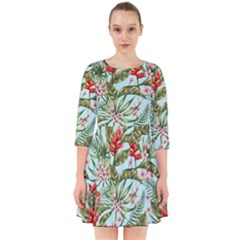 Spring Flora Smock Dress by goljakoff