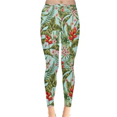 Spring Flora Inside Out Leggings by goljakoff