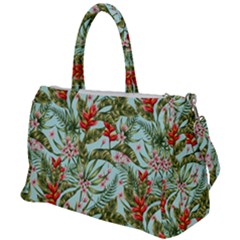 Spring Flora Duffel Travel Bag by goljakoff