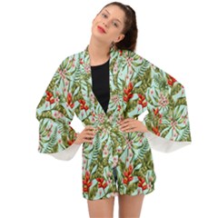 Spring Flora Long Sleeve Kimono by goljakoff