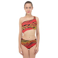 Warrior Spirit Spliced Up Two Piece Swimsuit by BrenZenCreations