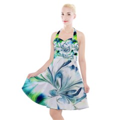 1lily 1lily Halter Party Swing Dress 