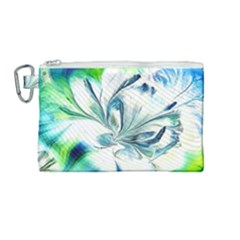 1lily Canvas Cosmetic Bag (medium) by BrenZenCreations