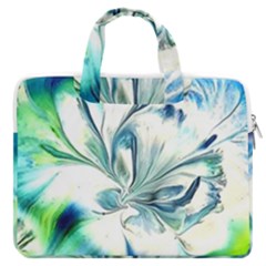 1lily Macbook Pro Double Pocket Laptop Bag by BrenZenCreations