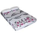 Folk ornament Fitted Sheet (Queen Size) View2