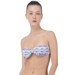 Folk Ornament Classic Bandeau Bikini Top  by Eskimos