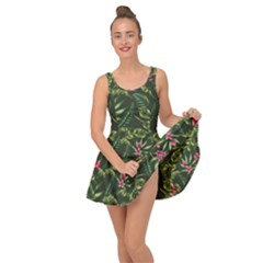 Tropical Flowers Inside Out Casual Dress by goljakoff