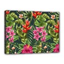 Tropic flowers Canvas 16  x 12  (Stretched) View1