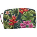 Tropic flowers Toiletries Pouch View3