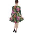 Tropic flowers Ruffle Dress View2