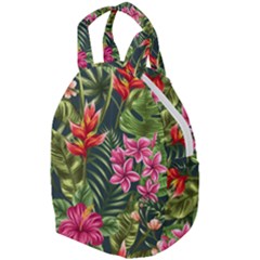 Tropic Flowers Travel Backpacks by goljakoff