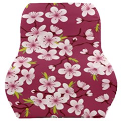 Cherry Blossom Car Seat Back Cushion  by goljakoff