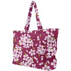 Cherry Blossom Simple Shoulder Bag by goljakoff