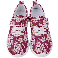 Cherry Blossom Women s Velcro Strap Shoes by goljakoff