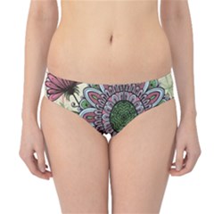 Mandala Flower Hipster Bikini Bottoms by goljakoff