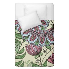 Mandala Flower Duvet Cover Double Side (single Size) by goljakoff