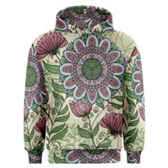 Mandala Flower Men s Overhead Hoodie by goljakoff