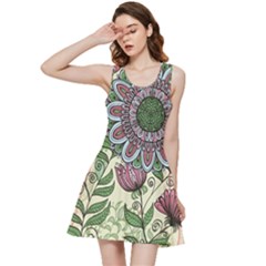 Mandala Flower Inside Out Racerback Dress by goljakoff