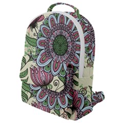 Mandala Flower Flap Pocket Backpack (small) by goljakoff