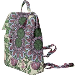 Mandala Flower Buckle Everyday Backpack by goljakoff