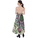 Mandala flower Tie Back Maxi Dress View2