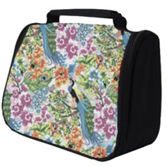 Flowers And Peacock Full Print Travel Pouch (big) by goljakoff