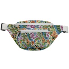 Flowers And Peacock Fanny Pack by goljakoff