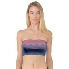 Flat Autumn Zigzag Palette Bandeau Top by goljakoff