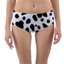 Spots Reversible Mid-Waist Bikini Bottoms View1