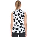 Spots Mock Neck Shell Top View2