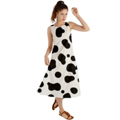 Spots Summer Maxi Dress by Sobalvarro