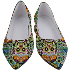 Sugar Skulls Pattern Women s Block Heels  by ExtraAwesomeSauce