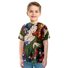 Geisha Kids  Sport Mesh Tee