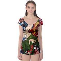 Geisha Boyleg Leotard  by UniqueandCustomGifts