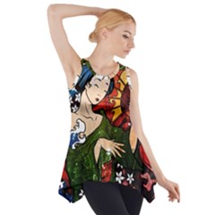 Geisha Side Drop Tank Tunic by UniqueandCustomGifts