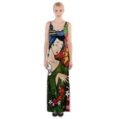 Geisha Thigh Split Maxi Dress