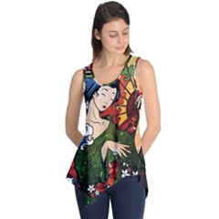 Geisha Sleeveless Tunic by UniqueandCustomGifts