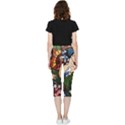 Geisha Inside Out Lightweight Velour Capri Leggings  View2