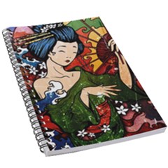 Geisha 5 5  X 8 5  Notebook by UniqueandCustomGifts