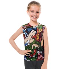 Geisha Kids  Mesh Tank Top