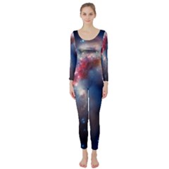 Galaxy Long Sleeve Catsuit by ExtraGoodSauce