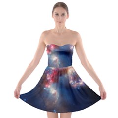 Galaxy Strapless Bra Top Dress by ExtraGoodSauce