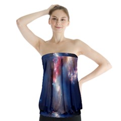 Galaxy Strapless Top by ExtraAwesomeSauce