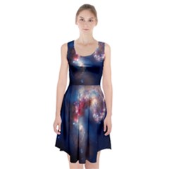 Galaxy Racerback Midi Dress by ExtraGoodSauce