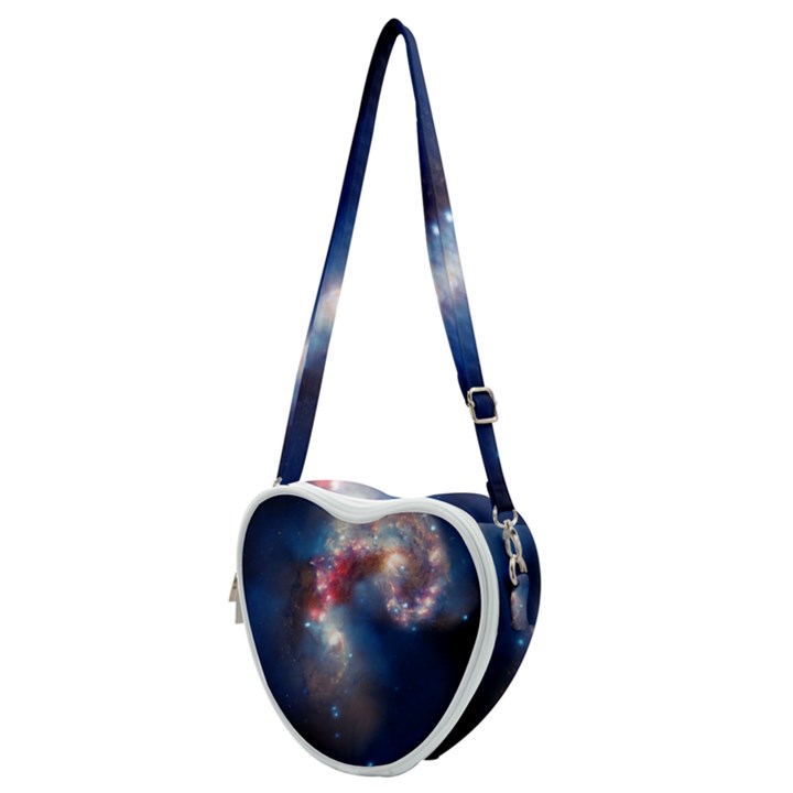 Galaxy Heart Shoulder Bag