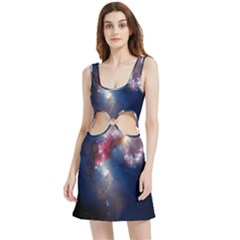 Galaxy Velvet Cutout Dress by ExtraAwesomeSauce